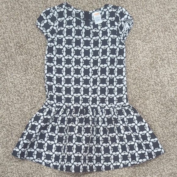 Gymboree Blushing Swans Black And White Fancy Dress Size 6 - Picture 1 of 6